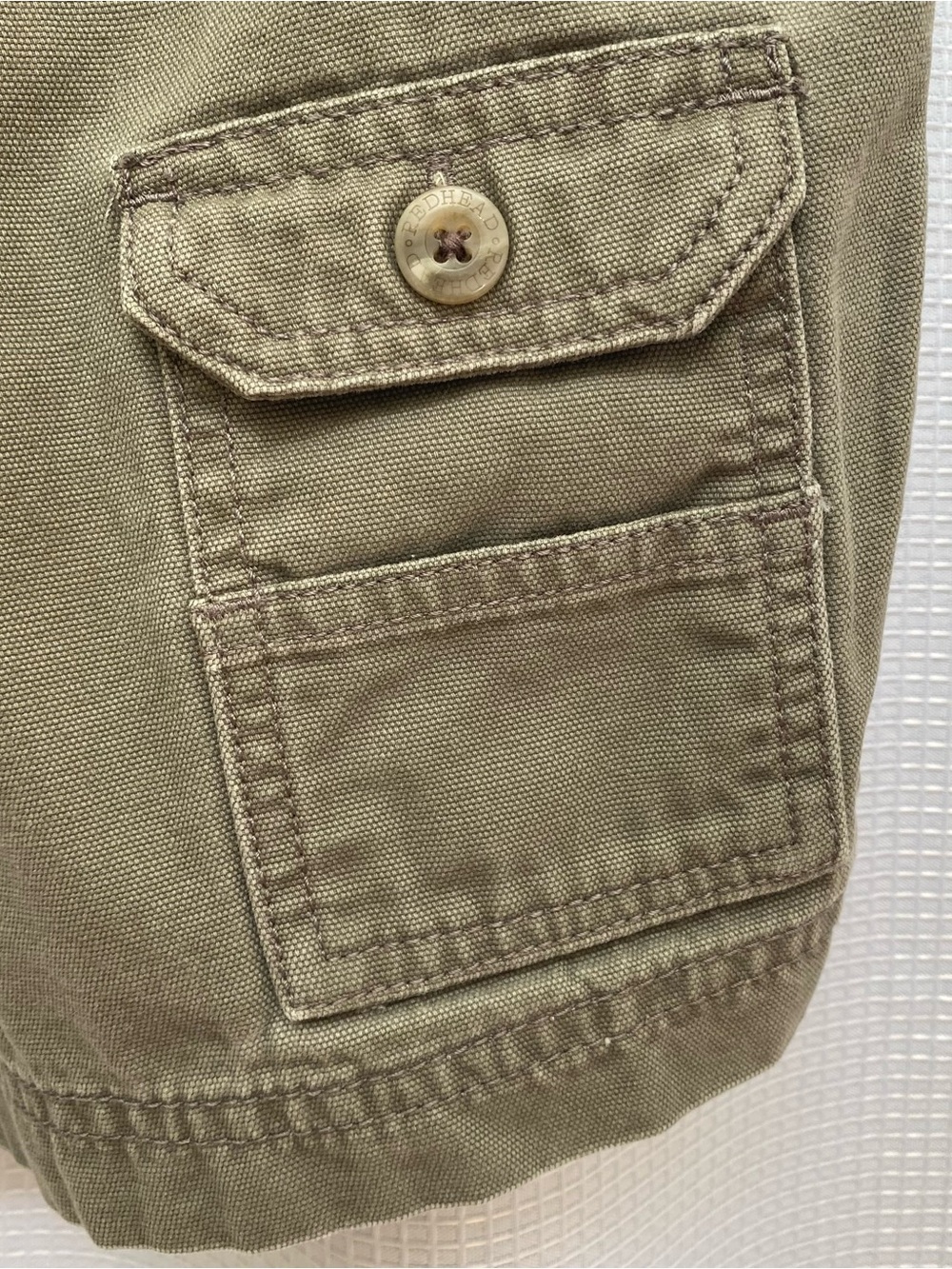 Men’s RED HEAD BRAND CO. Cargo Shorts Olive Size 40 - Picture 5 of 9